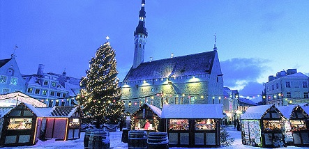 В Таллине начинает работу ежегодная рождественская ярмарка