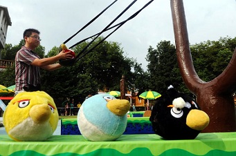 В Харбине откроется зимний парк «Angry Birds»