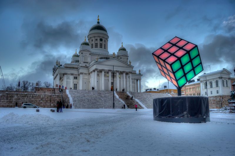 В январе в Хельсинки пройдет фестиваль света