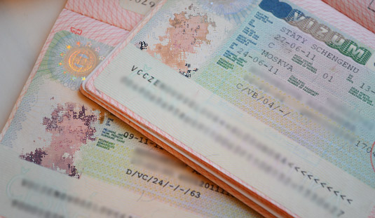 В январе 2013 года Чехия будет выдавать визы с задержкой