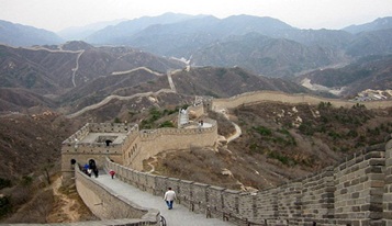 Для иностранных туристов открыт новый участок Великой китайской стены