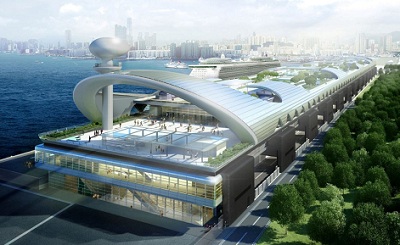 Самый крупный терминал для круизных лайнеров откроется в Гонконге