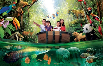 В Сингапуре завершается создание парка развлечений «River Safari»