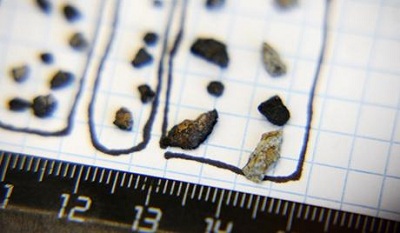 Кусок Челябинского метеорита выставлен на продажу на выставке минералов в Праге