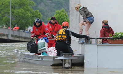 Из-за наводнения в Дрездене объявлено чрезвычайное положение