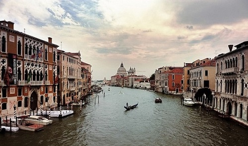 Гранд-канал в Венеции (Италия)